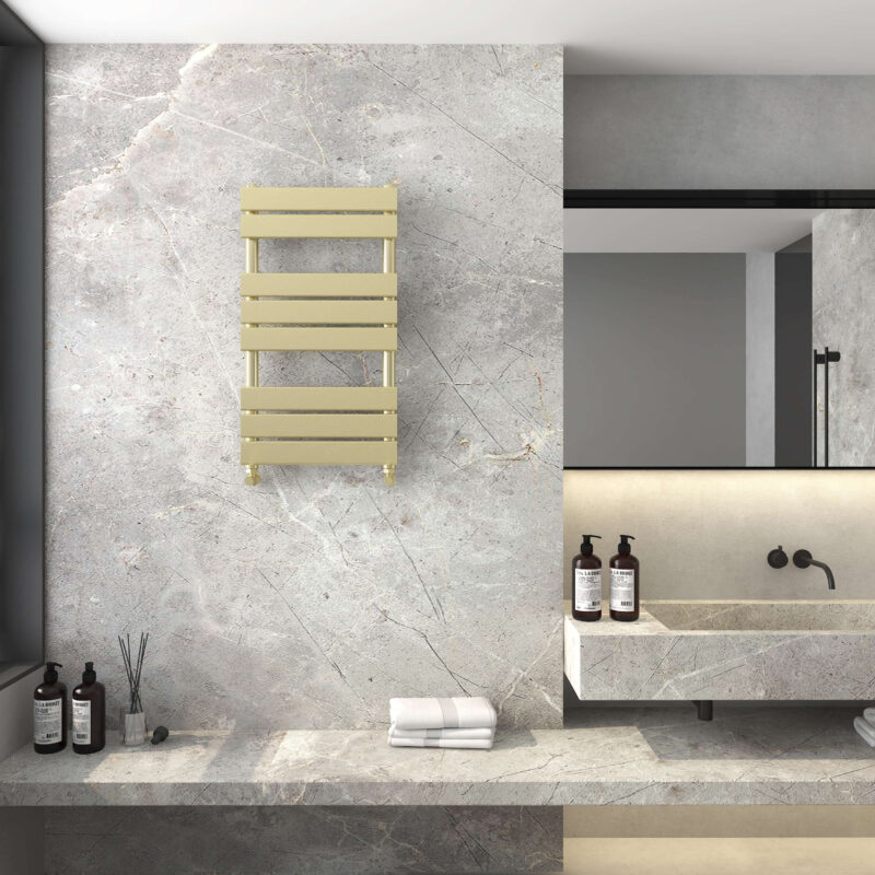 Brushed Brass Towel Radiator